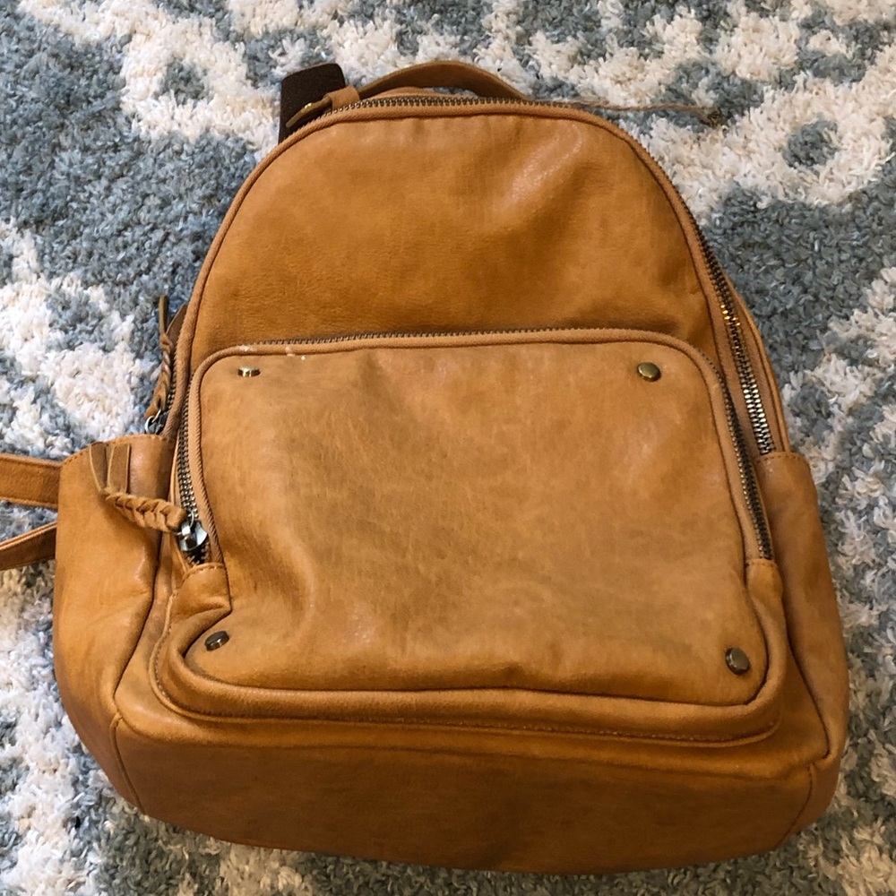 Antik Kraft Mustard Back Pack